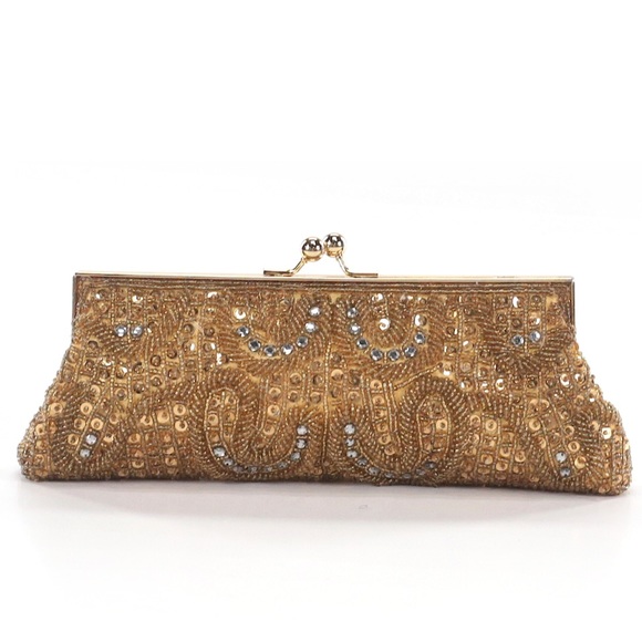 NWT Georgiou Studio Beaded Clutch - Picture 5 of 5